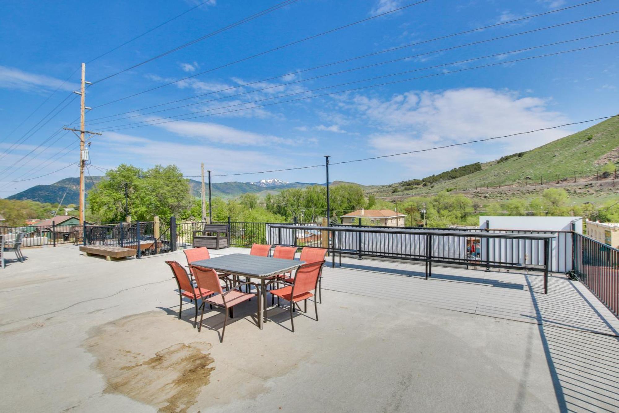 Lava Hot Springs Studio With Deck Walk To Hot Pools Exterior foto