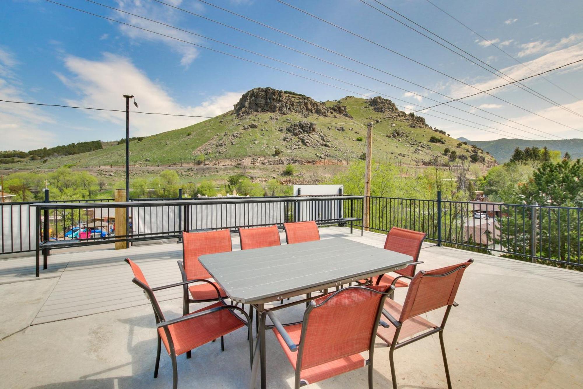 Lava Hot Springs Studio With Deck Walk To Hot Pools Exterior foto
